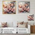 thumbnail image 4 of Designart "Pink Grey Apple Tree Melody I" Floral Apple Tree Canvas Art Print, 4 of 5