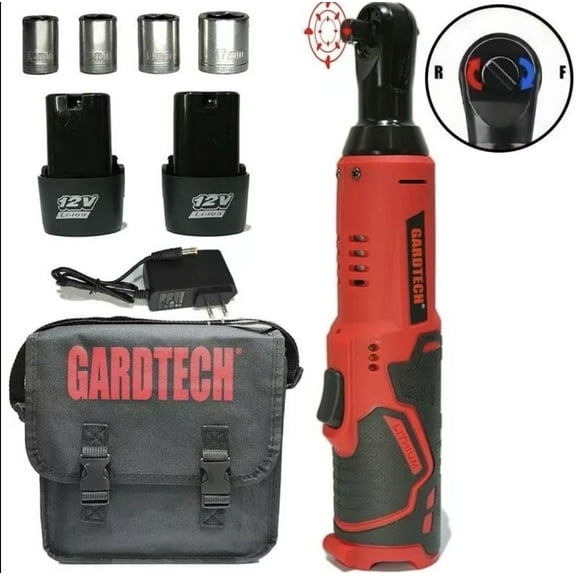 Gardtech Electric Ratchet, 12V, Heavy Duty, Save Time for Auto Repair,