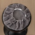 thumbnail image 5 of Gumesh 2-Pack Stool Covers Round, Elastic Bar Stool Covers Washable Stool Cushion Slipcover Stretchy Bar Chair Seat Cover for 12-14 Inch Chair, Dark Gray, 5 of 6