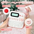 thumbnail image 4 of Label Maker Machine DS Label Maker Machine with Tape Portable Labeler with Keyboard Powe by Type-C Multiple Symbols for Home Small School Kids Use Purple, 4 of 9