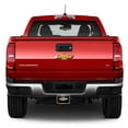 thumbnail image 3 of iPick Image for Chevrolet 3D Gold Logo on Black Billet Aluminum 2-inch Tow Hitch Cover, Official Licensed, 3 of 5
