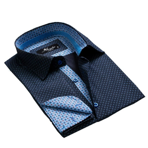 Light blue french hotsell cuff dress shirt