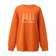 thumbnail image 2 of Gibobby Sudadera navideña mujer Sudadera de manga larga con hombros descubiertos y estampado de árbol de Navidad para mujer(Naranja,CH), 2 of 3