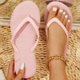 thumbnail image 2 of ibiyuan Womens Flip Flops with Arch Support Thong Sandals for Women Non- Woven Sole Shower Slippers Cushioned Orthofeet Shoes for Women for Summer Beach, 2 of 8