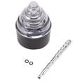 thumbnail image 1 of Water Smoke Pipe Detachable Battery Powered Prevent Smoke Overflow Portable Electric Water Smoke Pipe for Office Black, 1 of 5