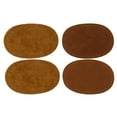 thumbnail image 1 of AMLESO 2 Colors Pairs Suede Oval Elbow Knee Patches for Sweater Pants Repair Craft, 1 of 5