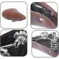 thumbnail image 3 of Retro Bike Saddle Soft Leather Bicycle Seat For Women And Men, Vintage Handmade City Commuter And Electric EBikes Parts, 3 of 5
