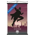 thumbnail image 2 of Marvel Heroic Silhouette - Vision Wall Poster with Magnetic Frame, 22.375" x 34", 2 of 3