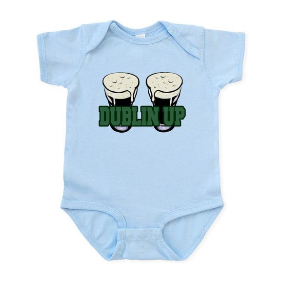 CafePress - Dublin Up Infant Bodysuit - Baby Light Bodysuit, Size Newborn - 24 Months