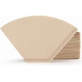 thumbnail image 1 of Fafa-1 Filtres à Café Cône, Lot de 200 Taille 1-2 Tasses Filtre à Papier Brun Naturel Non Blanchi Jetable pour Machine à Café, Maison, Bureau, 1 of 4