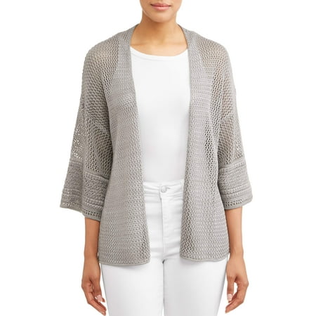 Women's Loose Sleeve Open Cardigan