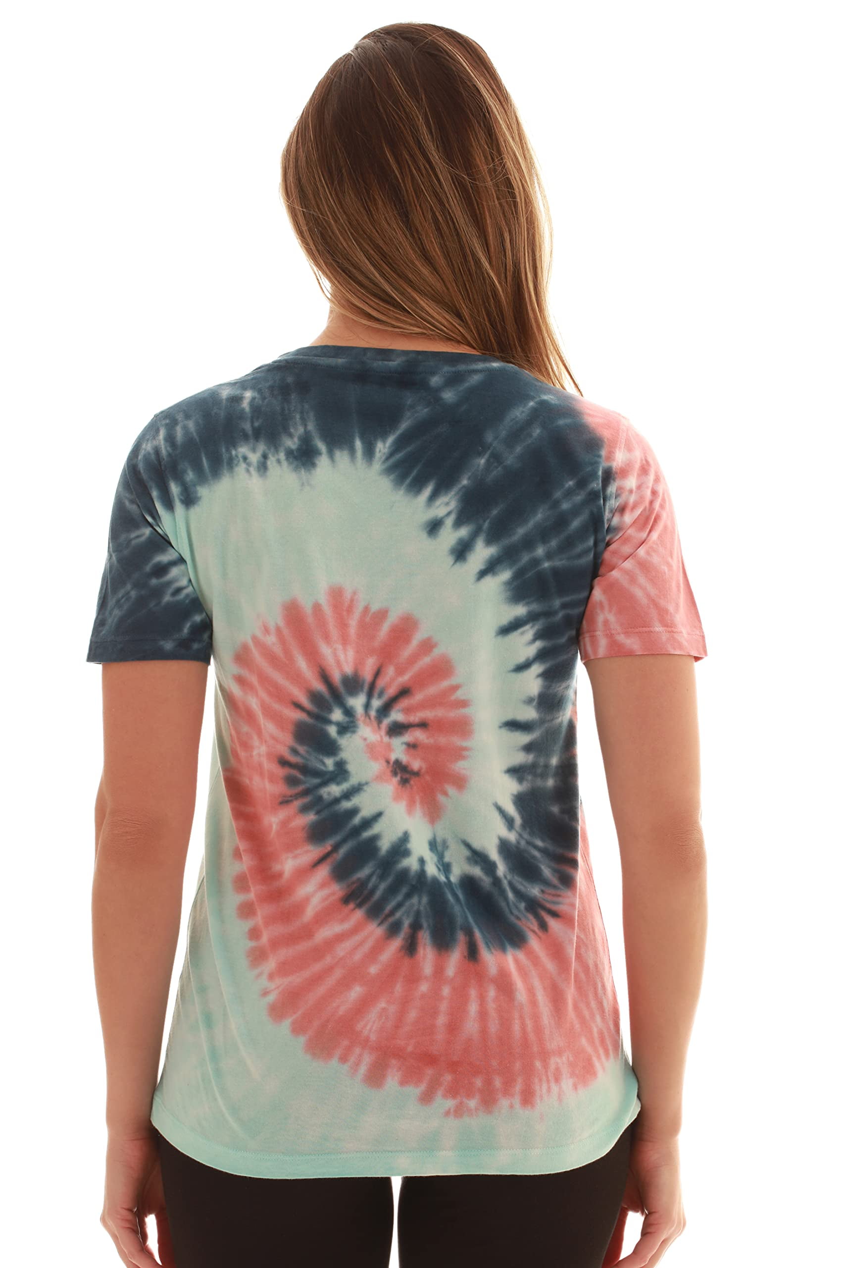 Tee shirt tie and die femme new arrivals