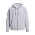 thumbnail image 4 of Knit Solid Zip Hoodie For Everyday Comfort And Casual Style, 4 of 4