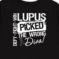 thumbnail image 4 of Inktastic Lupus Picked The Wrong Diva Girls Long Sleeve Toddler T-Shirt, 4 of 5