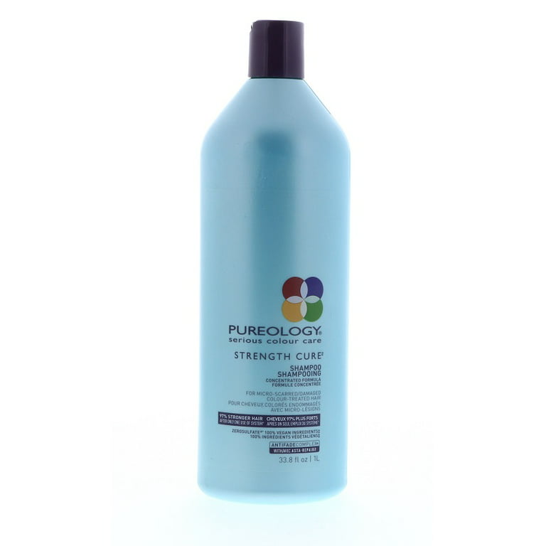 repertoire udelukkende Gå en tur Pureology Strength Cure Shampoo, 33.8 oz - Walmart.com
