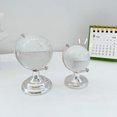thumbnail image 3 of Trayknick Round Earth Globe Delicate Practical Mini Artificial Crystal Sphere Ball for Office, 3 of 12