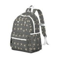 thumbnail image 2 of Cute Pug Puppies Backpack for School,Cute School Bag,Schoolbag with Adjustable Shoulder Straps & Padded Back,13.4"x11"x4.7", 2 of 6