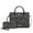 Charcoal, variant on MKF Collection Virginia Women's Tote Bag With Wallet Vegan Leather Handbag Purse Set by Mia K.- Olive