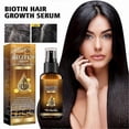 thumbnail image 2 of 1-3X Biotin Hair Fast Growth Serum Spray Anti Hair Loss Prevent Essential Oils Anti-drying Baldness Treatment Hair Care 30ml, 2 of 5