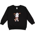 thumbnail image 2 of Inktastic Little Brown Cow Toddler Sweatshirt, 2 of 4