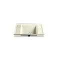 thumbnail image 5 of Kohler K-2838 Ledges 13" Cast Iron Undermount Bathroom Sink - Basalt, 5 of 7