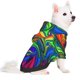 thumbnail image 2 of Fotbe Pride Rainbow Sudadera con Estampado para Perros Pequeños – Suéter con Capucha para Mascotas, Tela Suave de Forro Polar con Bolsillo-Large, 2 of 7