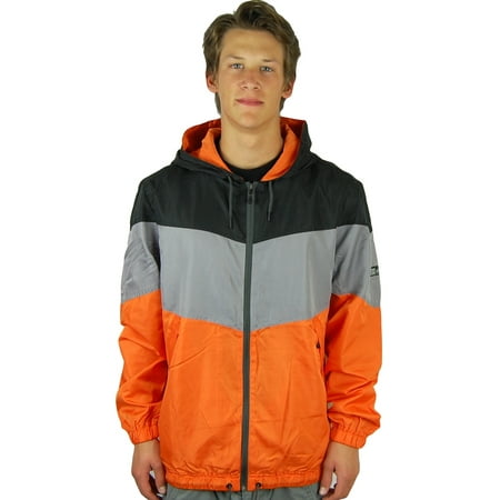 Windbreaker Motorcycle - Alpinestars Men's Channel 1 Jacket, Orange, Medium