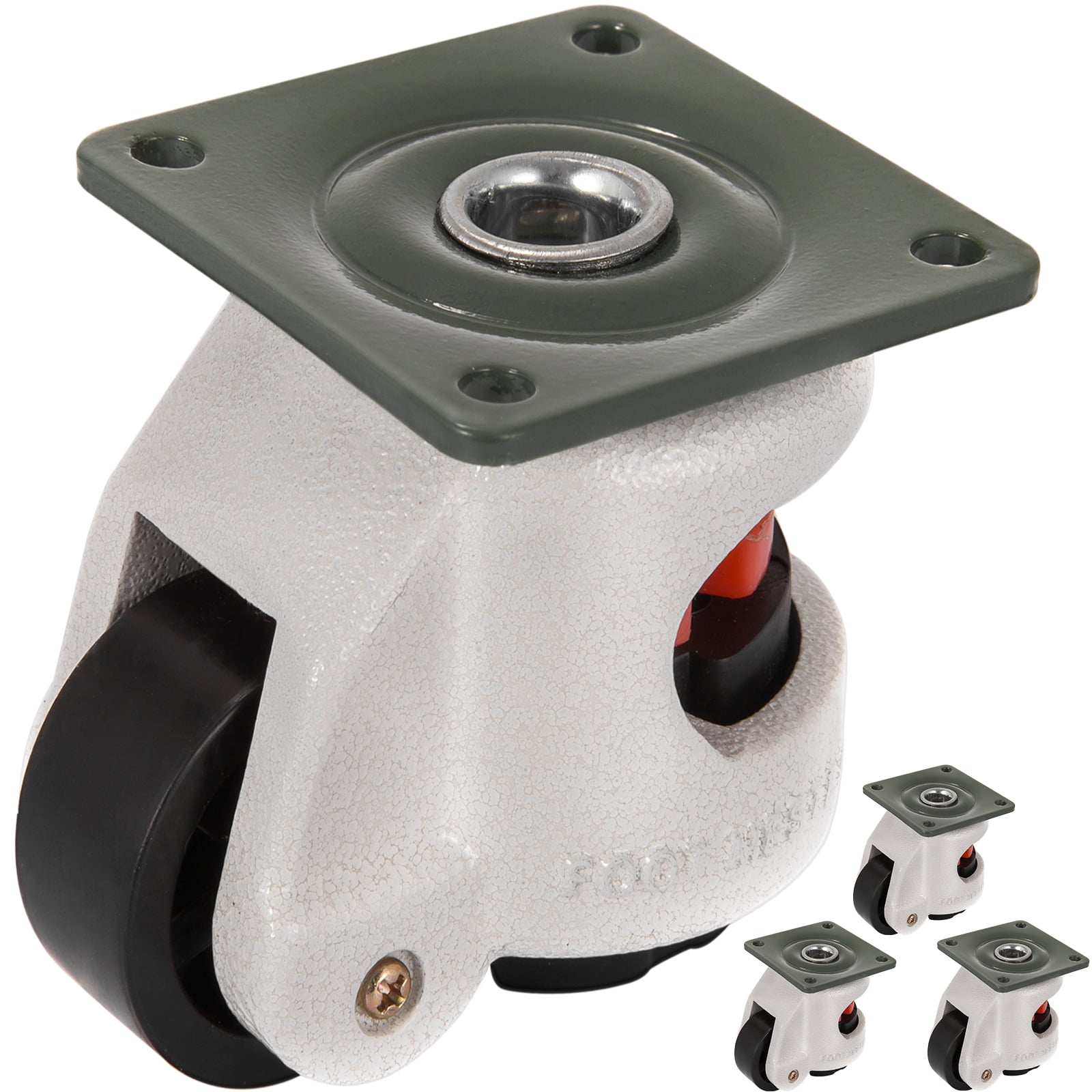Plate Casters Retractable Casters Model 40f Leveling Wheels For