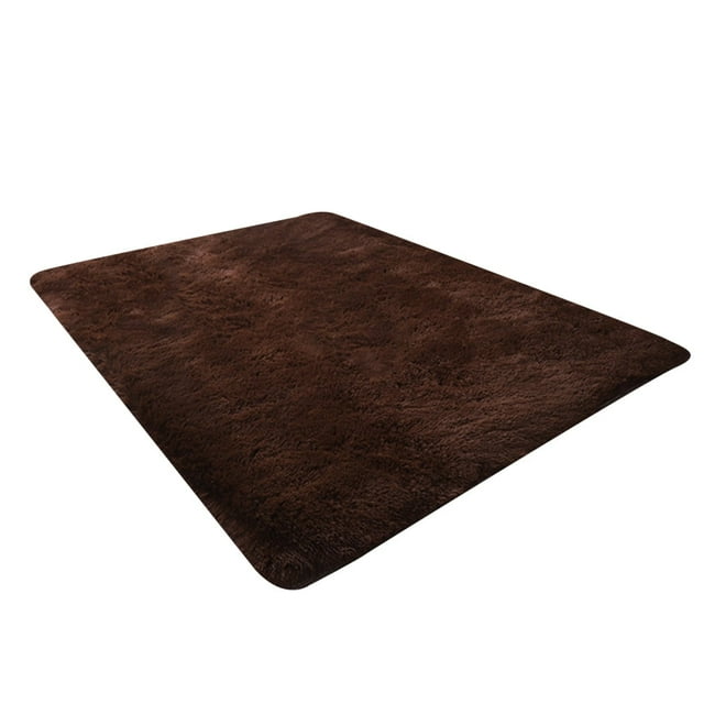 Washable Fluffy Area Rug Rectangular Anti-Slip Artificial Soft Plush Shag Carpet Home Bedroom Living Room Fluffy Rectangular Anti-Slip Artificial Soft Washable Fluffy Rectangular Light P