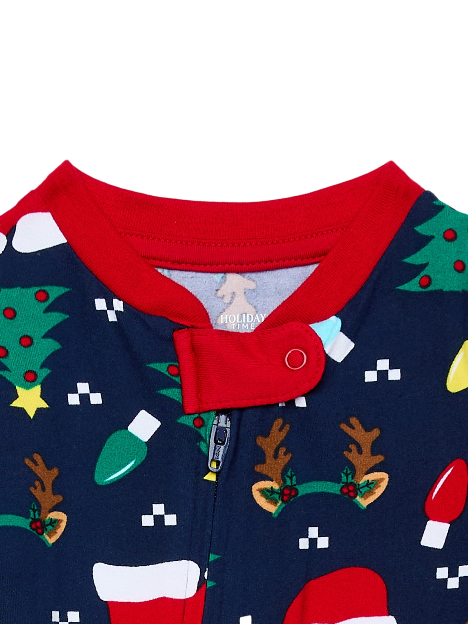 Infant Christmas Matching Family One-Piece Pajamas from Holiday Time, Sizes 6M-18M