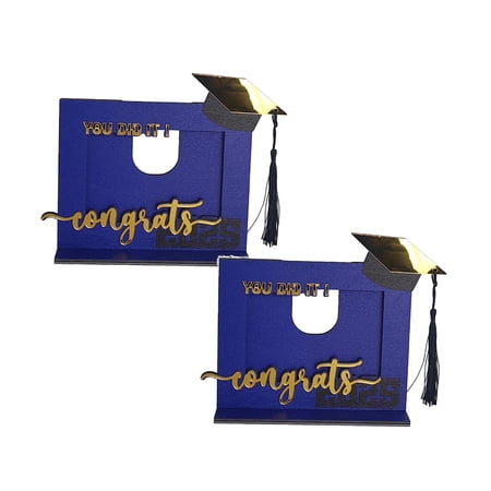 2Pack Graduation And Start Of School 2026 Wooden Photo Frame Desktop Ornaments Start Of School And Graduation Season Decorations 2026 Graduation Season Wooden Photo Frame Ornaments Desktop Ornament