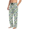 thumbnail image 2 of FREEAMG Men's Pajama Pants with Pockets Loose Lounge Sleepwear Long Pjs Bottoms, 2 of 4