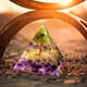 thumbnail image 4 of Pirámide Ogan Crystal Energy Tower Naturaleza Reiki Chakra Piedra triturada (A) Ehuebsd Libre de BPA, 4 of 8