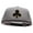 Black Grey, variant on Black Clubs Patched Wool Blend Pro Style 2 Tone Snapback - Black Grey OSFM