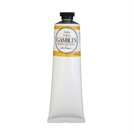 UPC: 0729911123508 | Gamblin Artist s Oil Color – India Yellow 150 ml tube