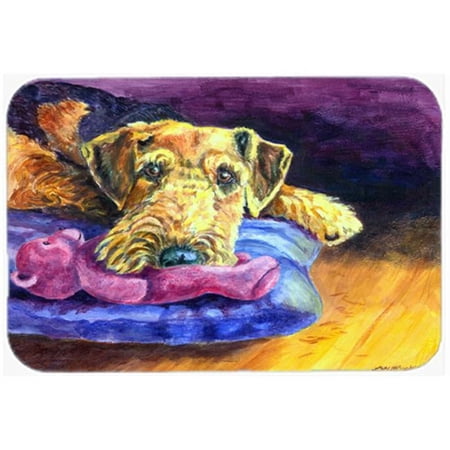 Airedale Terrier Teddy Bear Mouse Pad  Hot Pad & Trivet price history on PriceWatchPro