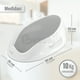 thumbnail image 2 of Bebbly Soporte para Bañera de Bebé Antideslizante con Base Ergonómica Reclinada para Recién Nacido y Hasta Los 6 meses, Ideal para Baño Seguro y Cómodo en Lavabo o Tina 33x55x22 cm (Gris), 2 of 7