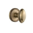 thumbnail image 6 of Grandeur Geoedn_Sd_Na Georgetown Solid Brass Rose Single Dummy Door Knob - Brass, 6 of 7