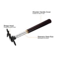 thumbnail image 4 of Wooden Retractable Billiards Pool Cue Stick Bridge with Removable Plastic Bridge Head, Black, 4 of 6