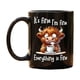 thumbnail image 3 of Lekihaqq It'S Fine Everything Is Fine Funny Cow Coffee Mug White Ceramic Humorous Cow Lover Gift For Office Home Desk Use, 3 of 6