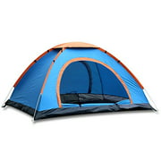 KL KLB Sport 2-3 Person Automatic Instant Setup Pop Up Camping Tent, Lightweight Waterproof Sun Shelter Tent for Beach, Hiking, Fishing