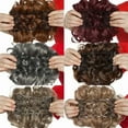 thumbnail image 3 of SEGO Messy Hair Bun with Combs Easy Stretch Dish Hair Chignon Extensions Curly Clip in Updo Hairpiece Short Ponytail Scrunchy for Women, 3 of 6