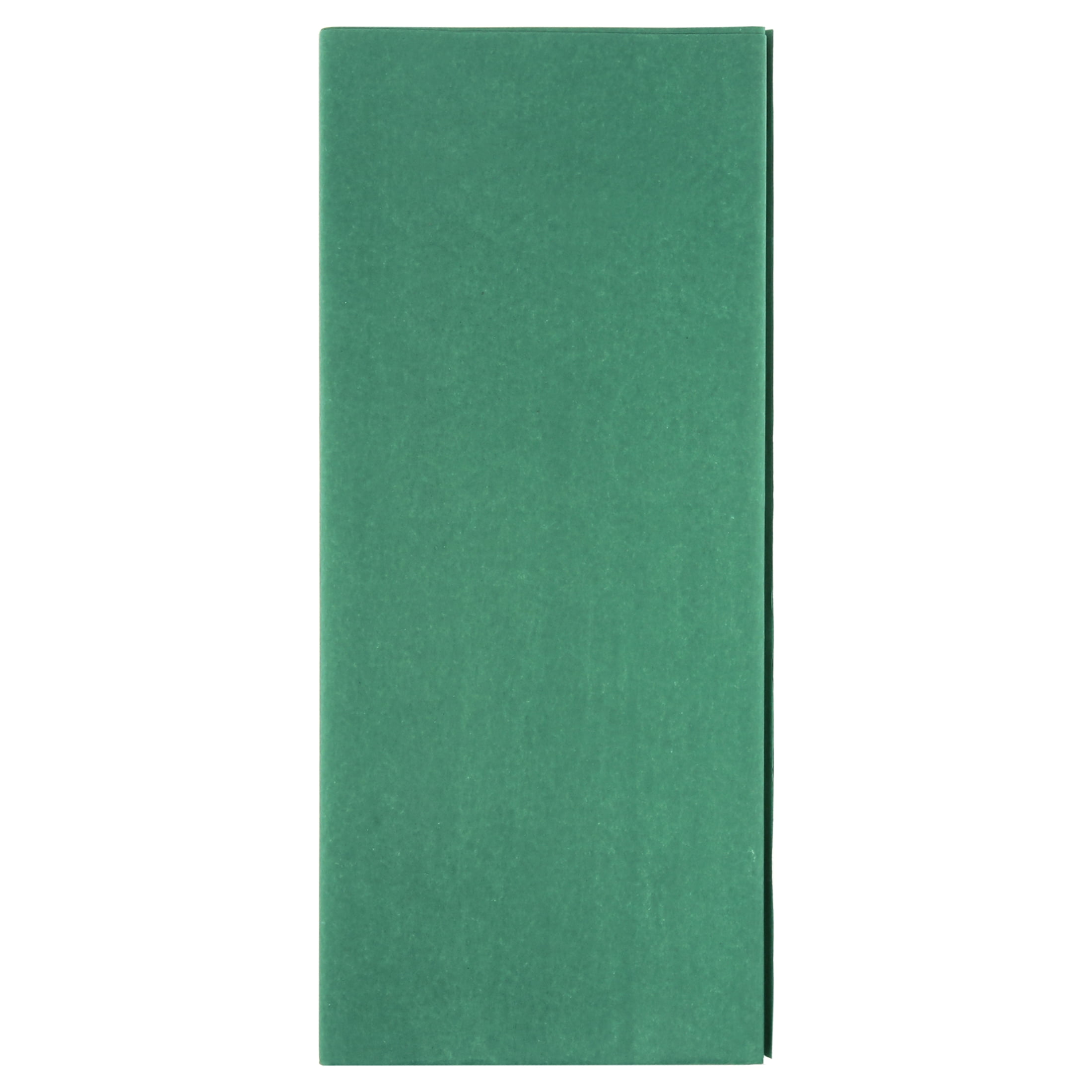 Holiday Green Wrap Tissue Paper 15 inch x 20 inch - 100 Sheets