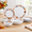 Pumpkin, variant on 12fall Dinnerware Set Green Pickup Truck Plates