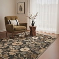 thumbnail image 3 of KUETH 8X10 Vintage Floral Area Rugs Machine Washable Rugs for Living Room, Non Slip Flat Pile Rug with Rubber Backing, Boho Rug for Entryway Bedroom Dining Room Home Office, 3 of 4