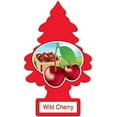 thumbnail image 4 of Little Trees Cardboard Hanging Car, Home & Office Air Freshener, Wild Cherry (Pack of 24), 4 of 6