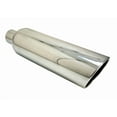 thumbnail image 2 of Exhaust Tip 5.00" Dia X 18.00" Long 2.50" Inlet Bolt On Rolled Slant Polished Stainless Steel W50018-250-BOSS-RS Wesdon Exhaust Tip, 2 of 7