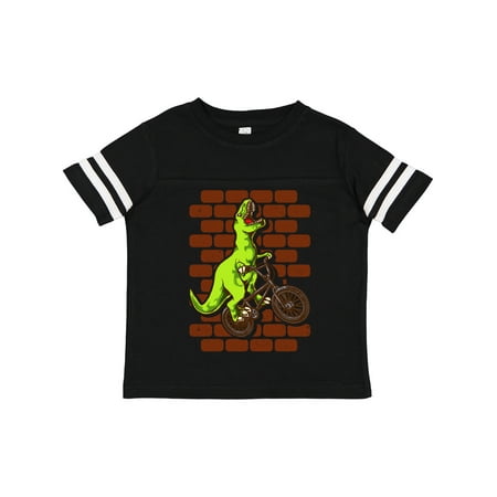 

Inktastic BMX Motocross Dinosaur Gift Toddler Boy Girl T-Shirt