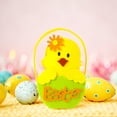 thumbnail image 4 of XunW Easter Non Woven Tote Basket Creative Kids Egg Gift Storage Basket, 4 of 9