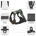 thumbnail image 4 of Bingfone Abstract Dalmatian Art No Pull Dog Vest Harness for Small Medium Large Dogs Strap for Puppy Walking,Training,Dog Harness-X-Large, 4 of 7